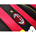 Serie A 2006/07 AC Milan Home Soccer Jersey