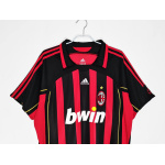 Serie A 2006/07 AC Milan Home Soccer Jersey