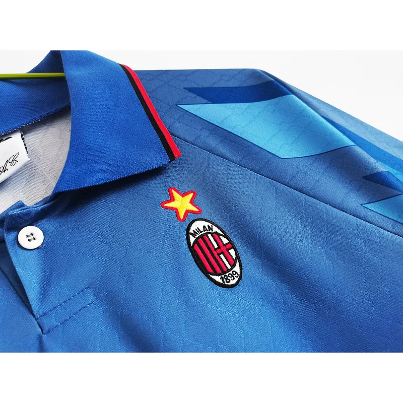 Serie A 1995/96 AC Milan Retro Third Away Soccer Jersey 