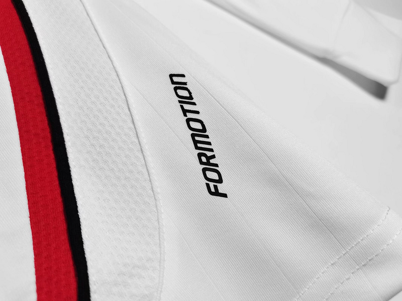 Serie A 2006/07 AC Milan Away Long Sleeve Soccer Jersey 