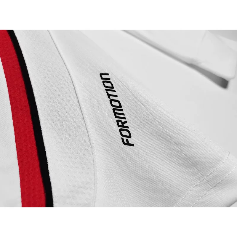 Serie A 2006/07 AC Milan Away Long Sleeve Soccer Jersey 