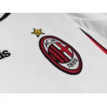 Serie A 2006/07 AC Milan Away Long Sleeve Soccer Jersey 
