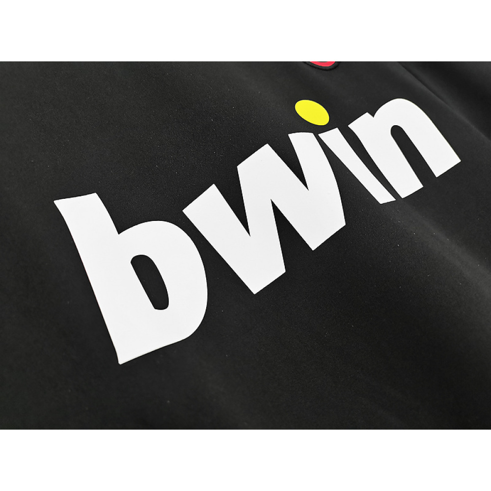 Serie A 2007/08 AC Milan Retro Second Away Soccer Jersey