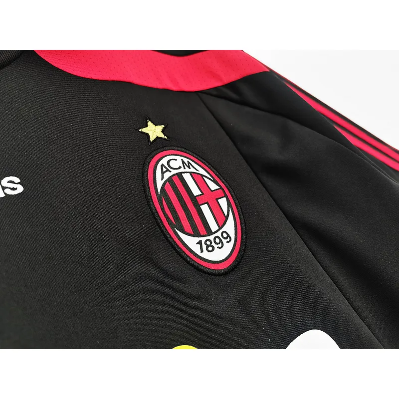 Serie A 2007/08 AC Milan Retro Second Away Soccer Jersey