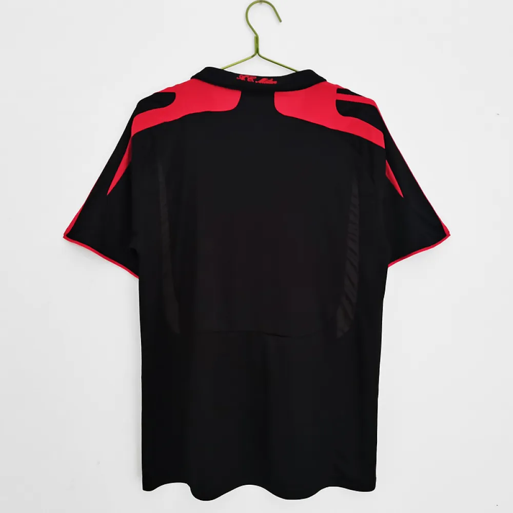 Serie A 2007/08 AC Milan Retro Second Away Soccer Jersey