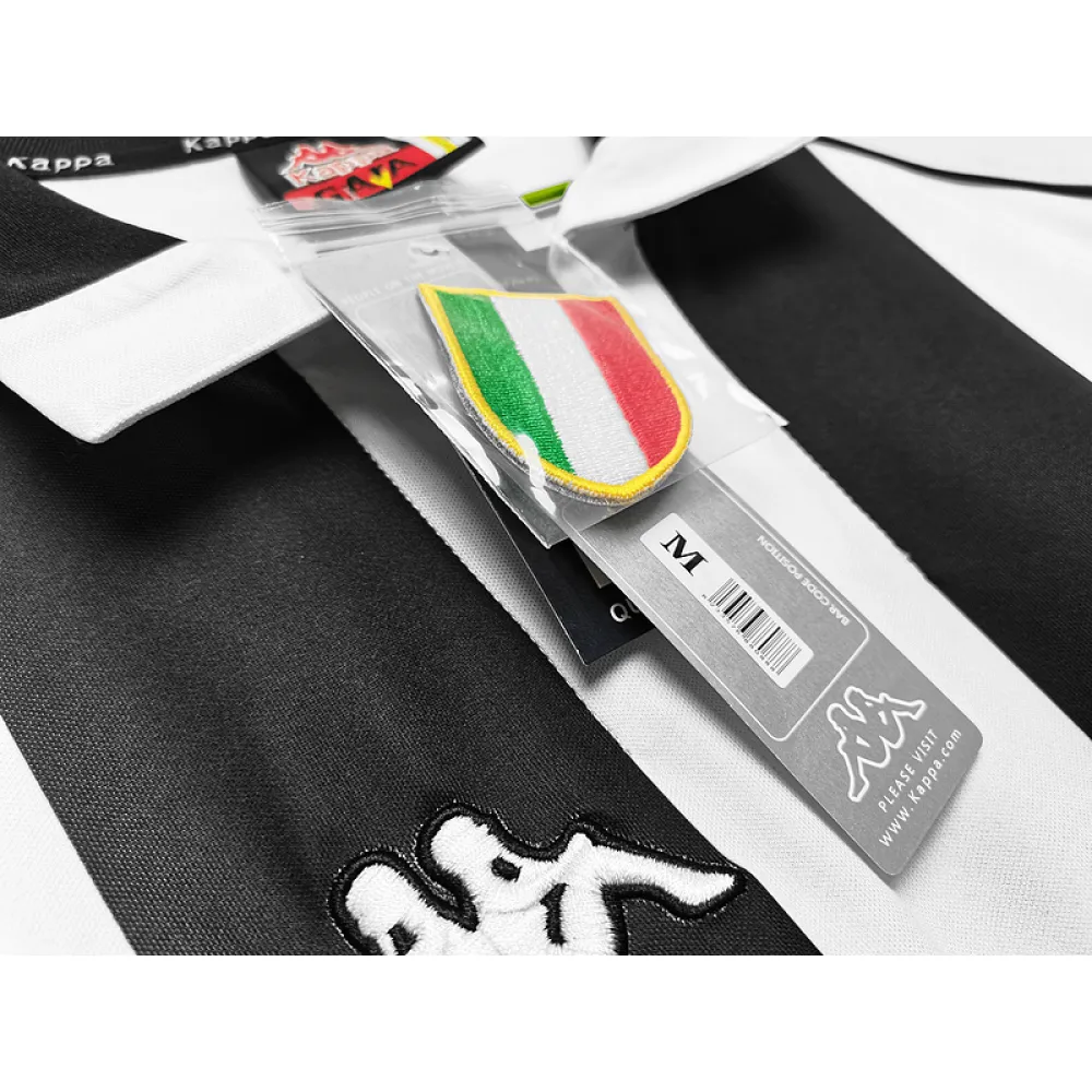 Serie A 1997/98 Juventus Home long sleeve Soccer Jersey