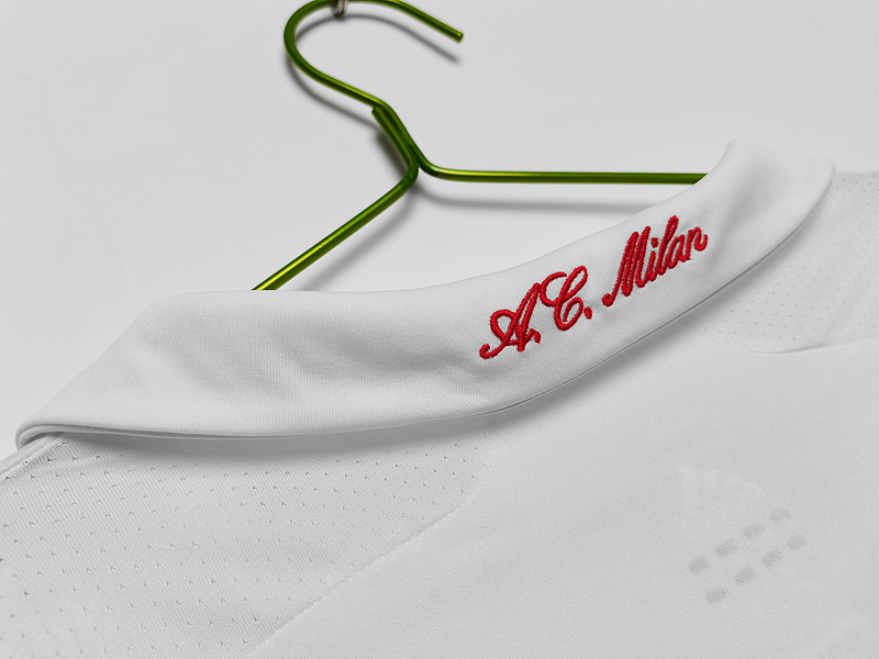 Serie A 2007/08 AC Milan Away Soccer Jersey