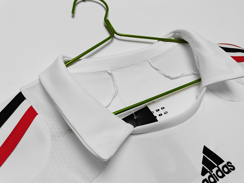 Serie A 2007/08 AC Milan Away Soccer Jersey