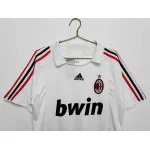 Serie A 2007/08 AC Milan Away Soccer Jersey