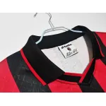 Serie A 1995/96 AC Milan Home Soccer Jersey