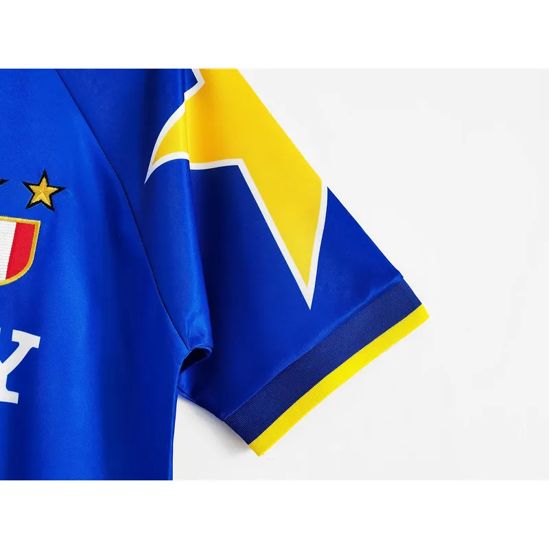 Serie A 1995/96 Juventus Away Soccer Jersey