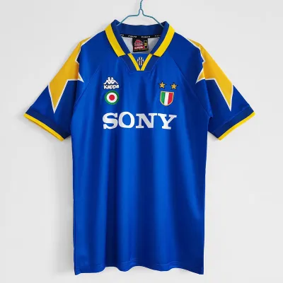 Serie A 1995/96 Juventus Away Soccer Jersey 01