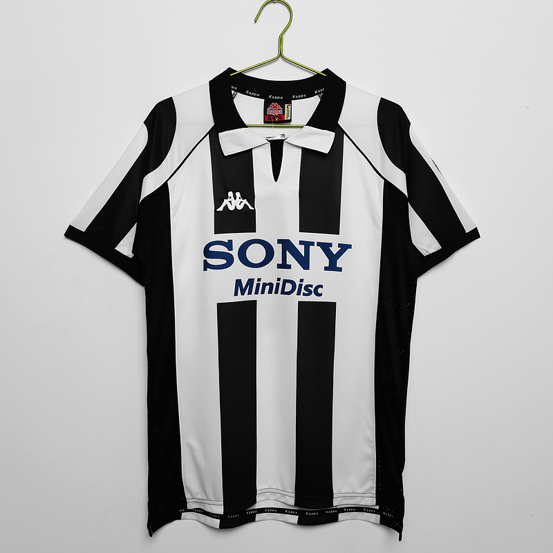 Serie A 1997/98 Juventus Retro Home Soccer Jersey