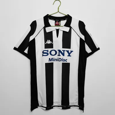 Serie A 1997/98 Juventus Retro Home Soccer Jersey 01