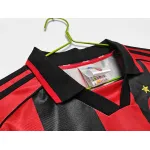Serie A 1998/99 AC Milan Retro Home Soccer Jersey