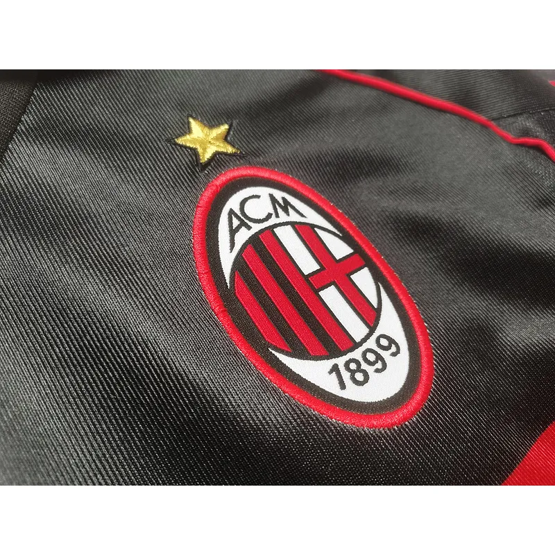 Serie A 1998/99 AC Milan Retro Second Away Soccer Jersey