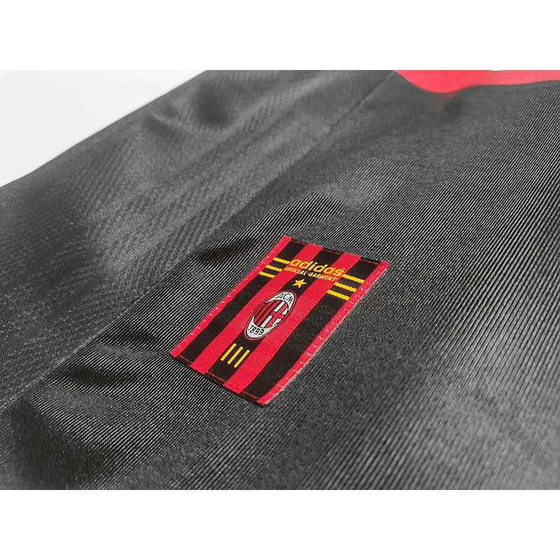 Serie A 1998/99 AC Milan Retro Second Away Soccer Jersey