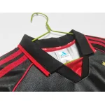 Serie A 1998/99 AC Milan Retro Second Away Soccer Jersey