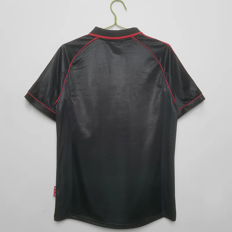 Serie A 1998/99 AC Milan Retro Second Away Soccer Jersey