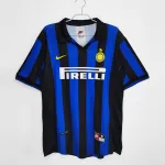 Serie A 1998/99 Inter Retro Home Soccer Jersey