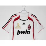 Serie A 2006/07 AC Milan Away Soccer Jersey