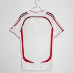 Serie A 2006/07 AC Milan Away Soccer Jersey