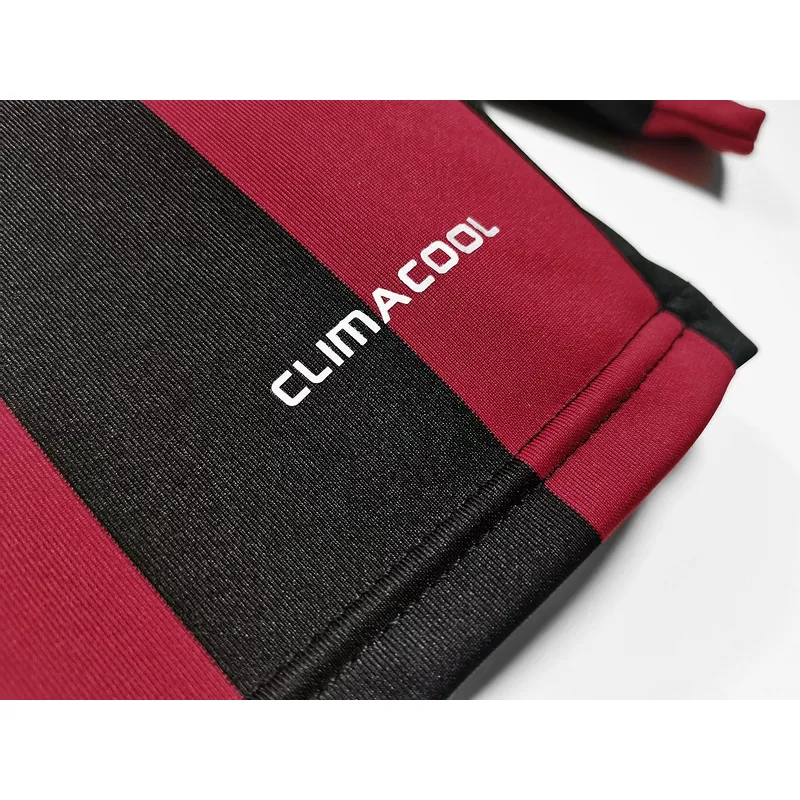 Serie A 2009/10 AC Milan Home Long Sleeve Soccer Jersey 