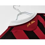 Serie A 2009/10 AC Milan Home Soccer Jersey