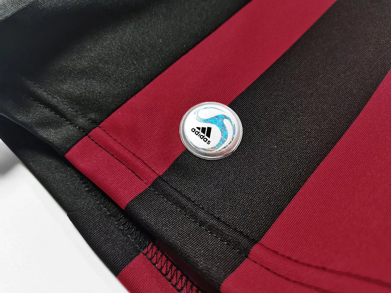 Serie A 2009/10 AC Milan Home Soccer Jersey