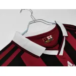 Serie A 2009/10 AC Milan Home Soccer Jersey