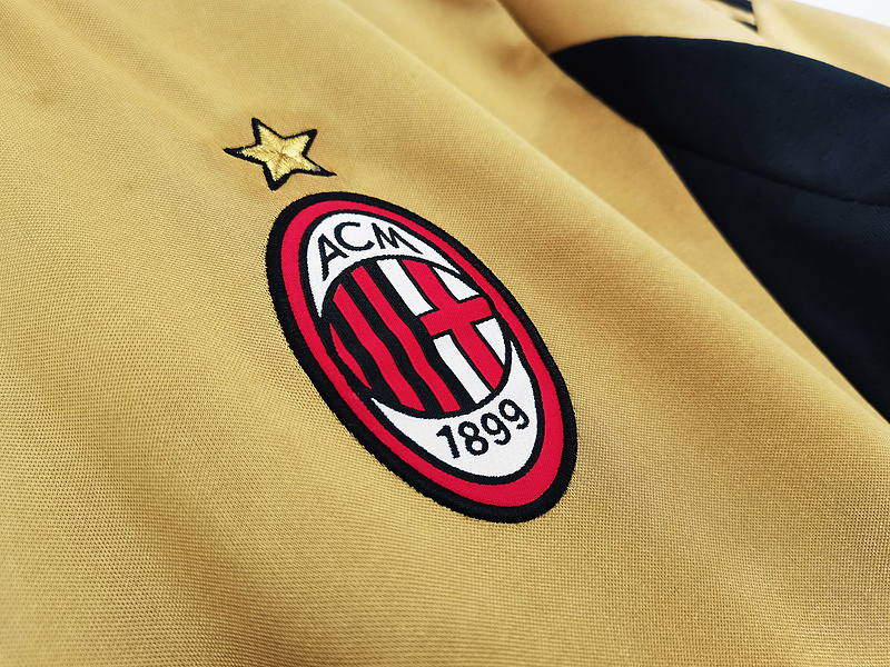 Serie A 2013/14 AC Milan Retro Second Away Soccer Jersey