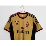 Serie A 2013/14 AC Milan Retro Second Away Soccer Jersey