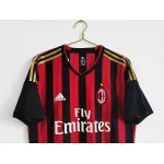 Serie A 2013/14 AC Milan Retro Soccer Jersey