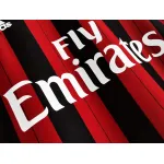 Serie A 2013/14 AC Milan Retro Soccer Jersey