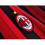 Serie A 2013/14 AC Milan Retro Soccer Jersey