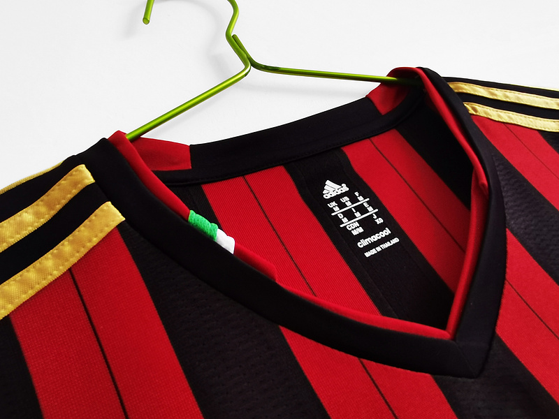 Serie A 2013/14 AC Milan Retro Soccer Jersey