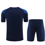Ligue 1 23/24 Olympique de Marseille Soccer Training Suit Dark Blue