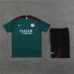 Ligue 1 23/24 Paris FC Soccer Training Suit Green