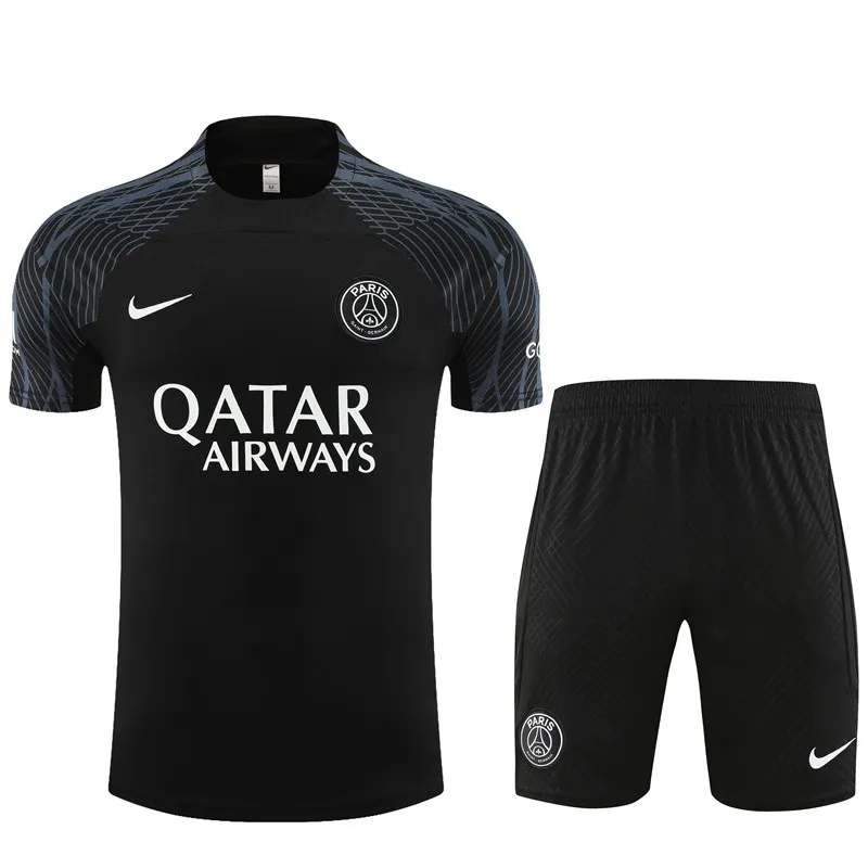 Ligue 1 23/24 Paris FC Soccer Training Suit All black