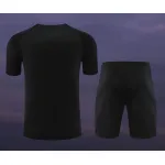 Ligue 1 23/24 Paris FC Soccer Training Suit Black (slash)