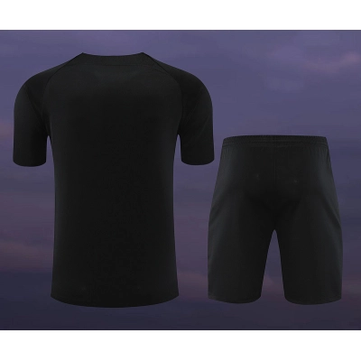 Ligue 1 23/24 Paris FC Soccer Training Suit Black (slash) 02