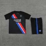 Ligue 1 23/24 Paris FC Soccer Training Suit Black (slash)
