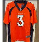 Men's Denver Broncos Russell Wilson Orange Alternate Jersey