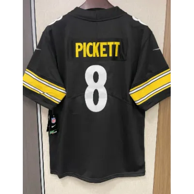 Men's Pittsburgh Steelers Kenny Pickett Jersey 02