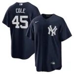 Men's New York Yankees Gerrit Cole Navy Alternate Replica Player Name Jersey