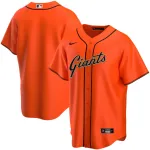 Men's San Francisco Giants Orange Alternate Replica Team Jersey