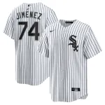 Men's Chicago White Sox Eloy Jimenez White Big & Tall Replica Player Name Jersey