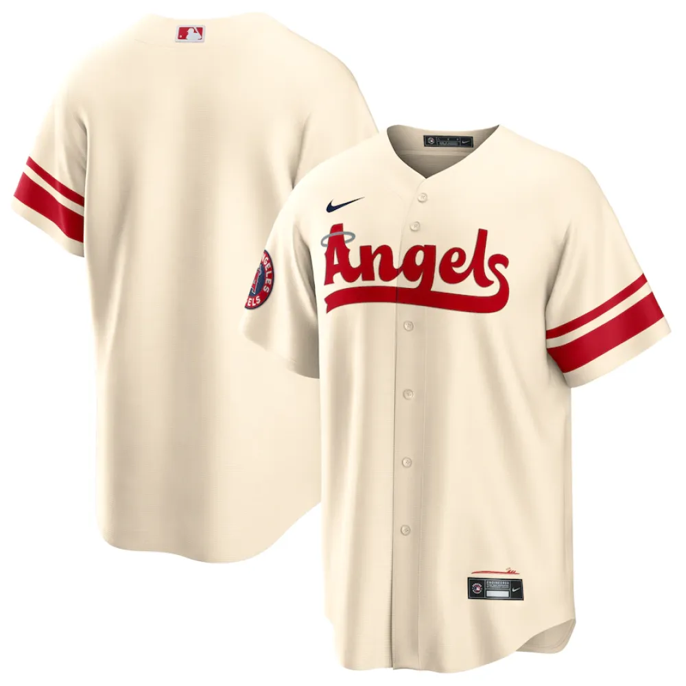 Men's Los Angeles Angels Cream City Connect Replica Team Jersey