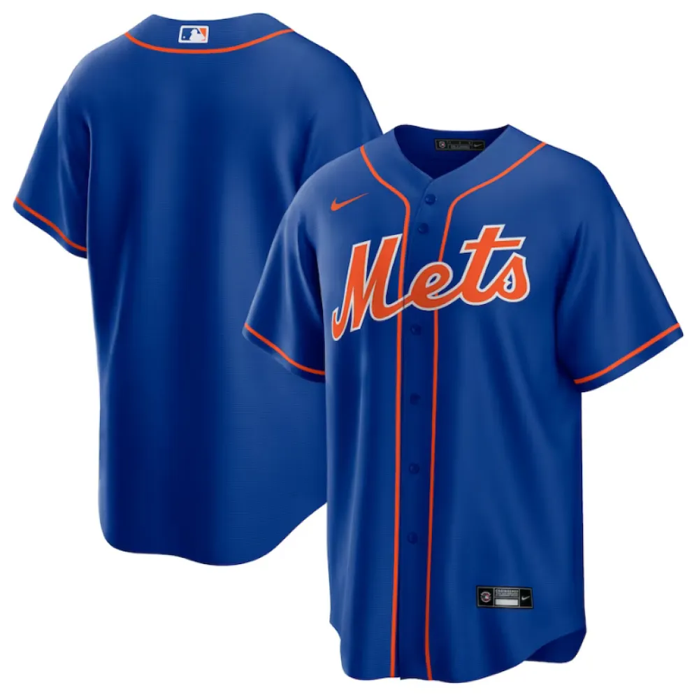 Men's New York Mets Royal Alternate Replica Team Jersey