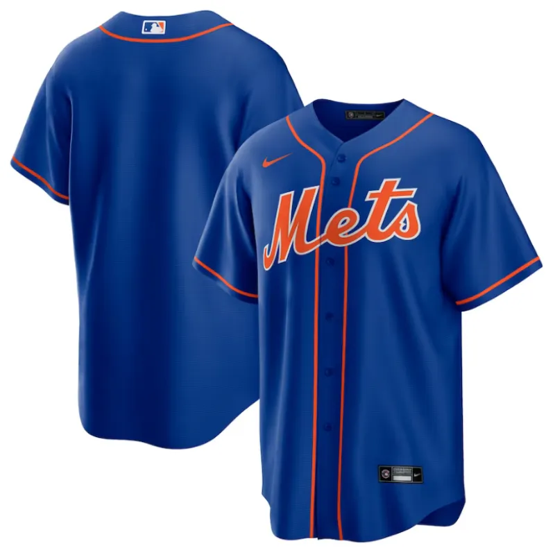 Men's New York Mets Royal Alternate Replica Team Jersey